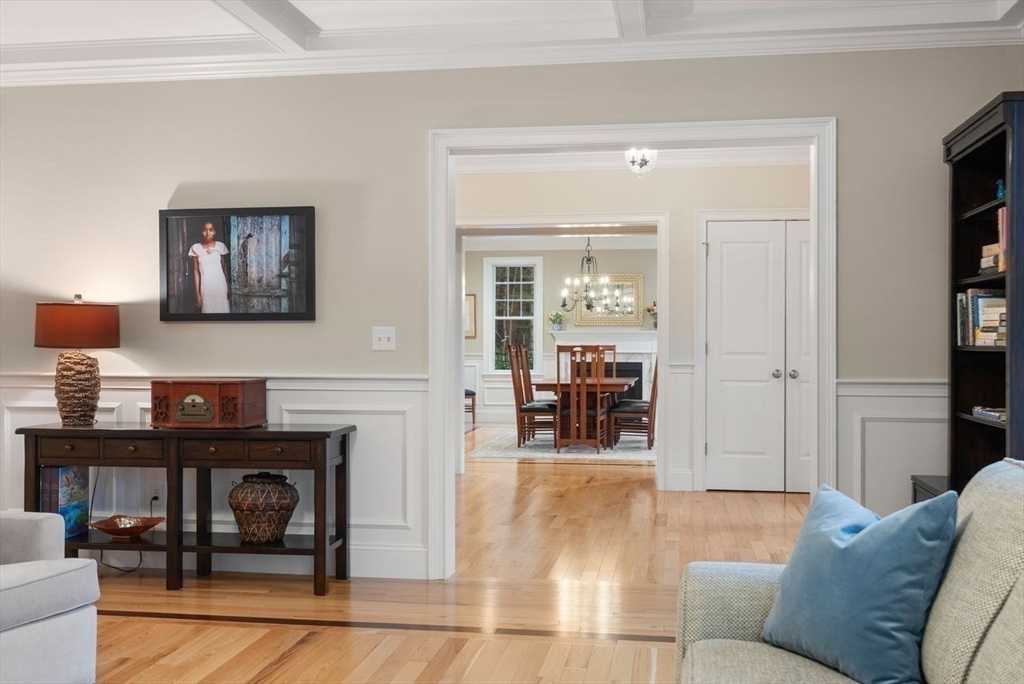 72 Great Plain Avenue Wellesley, MA 02482 - Photo 8 of 38 a living room with furniture and a painting on the wall