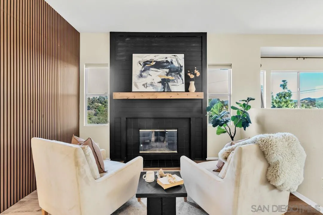 1198 Hanover Place Alpine, CA 91901 - Photo 37 of 68 a living room with furniture and a fireplace