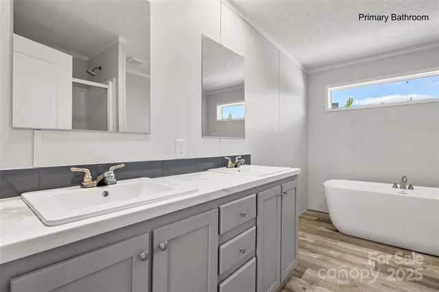 a bathroom with a sink and a bathtub