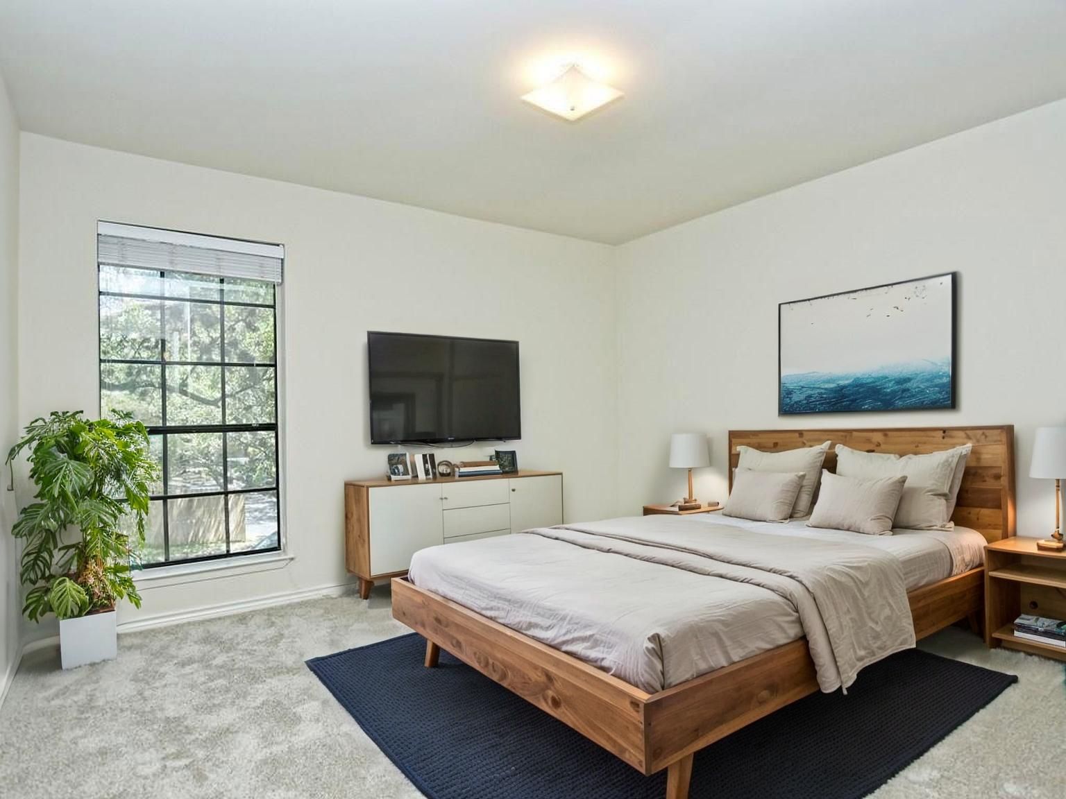 4159 Steck Avenue, Unit 278 Austin, TX 78759 - Photo 13 of 30 *Virtually Furnished bedroom #1 *