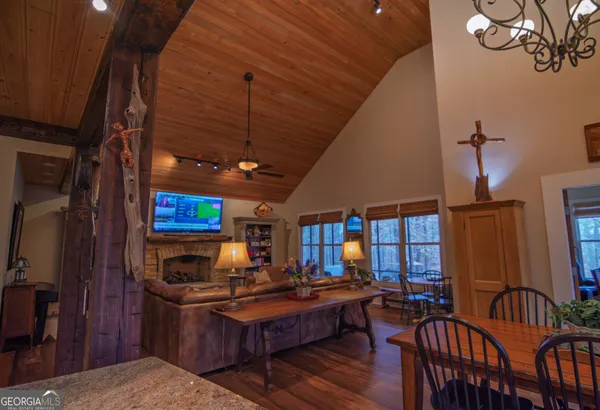 a stove top oven sitting inside of a kitchen