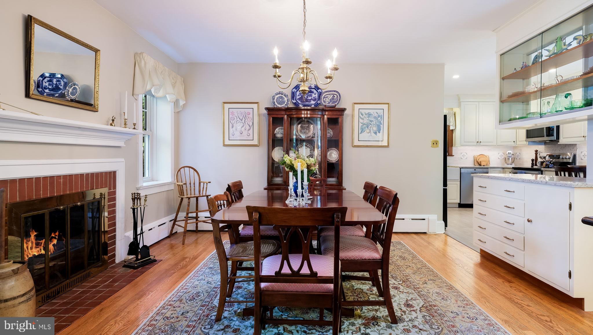 113 Iron Hill Road Doylestown, PA 18901 - Photo 27 of 47 More Dining Room original hardwood floors