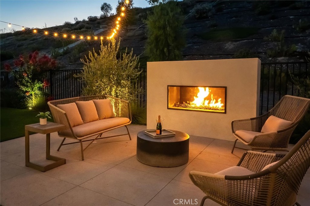 17701 Ridgeline Court Saugus, CA 91350 - Photo 33 of 61 a outdoor living space with furniture and city view