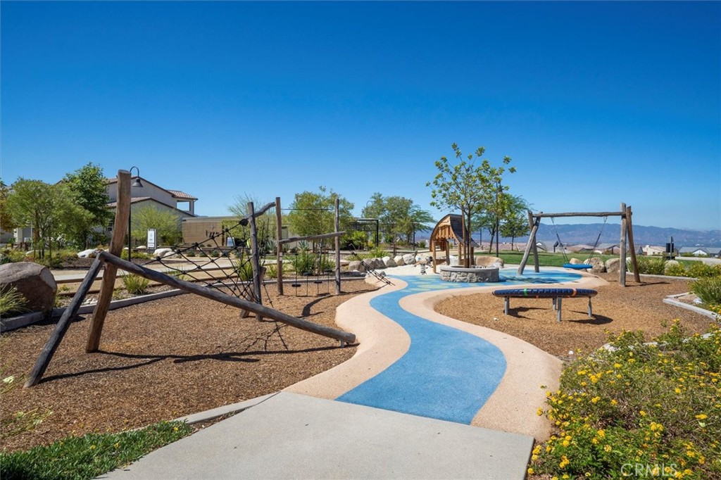 17701 Ridgeline Court Saugus, CA 91350 - Photo 53 of 61 a view of a swimming pool with a patio