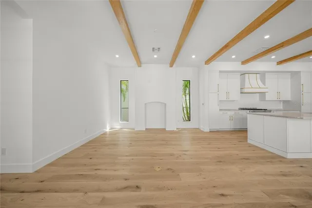 a view of empty room