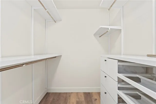 a view of walk in closet