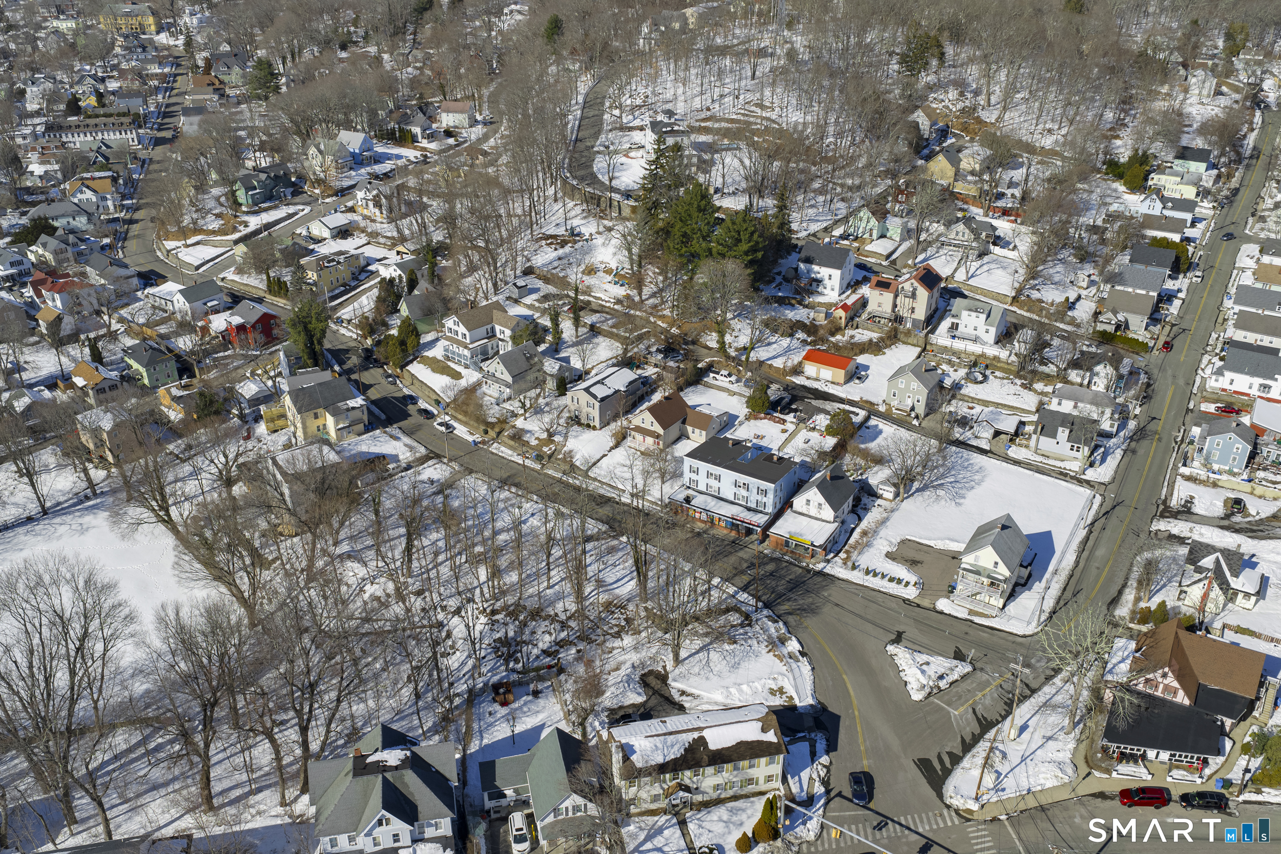 254 Broad Street Norwich, CT 06360 - Photo 36 of 38 a city view with tall buildings