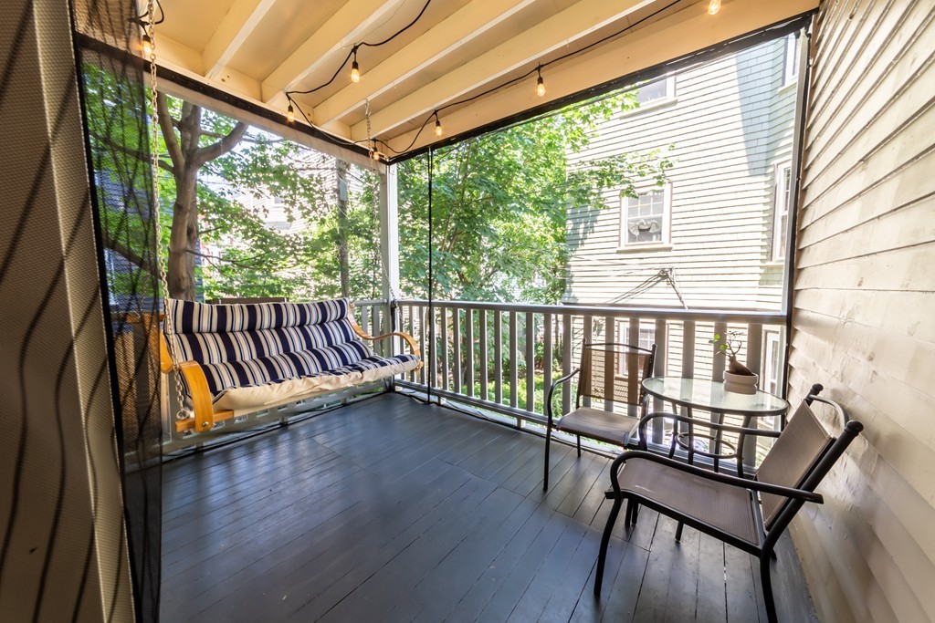 16 Parkton Road, Unit A Boston, MA 02130 - Photo 18 of 31 a view of a two chairs in the balcony