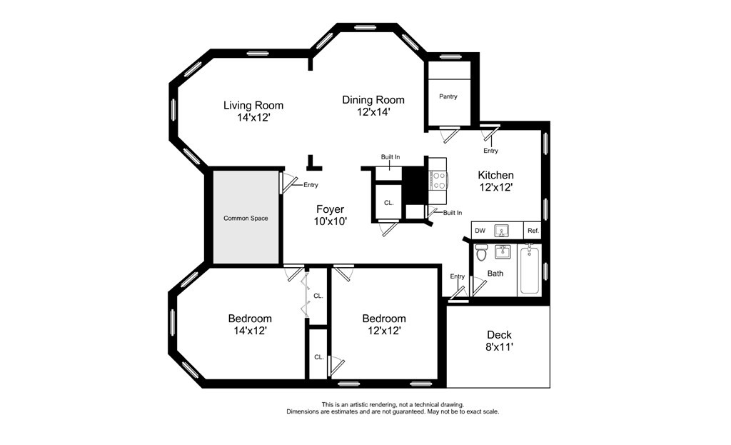 16 Parkton Road, Unit A Boston, MA 02130 - Photo 23 of 31 a picture of floor plan