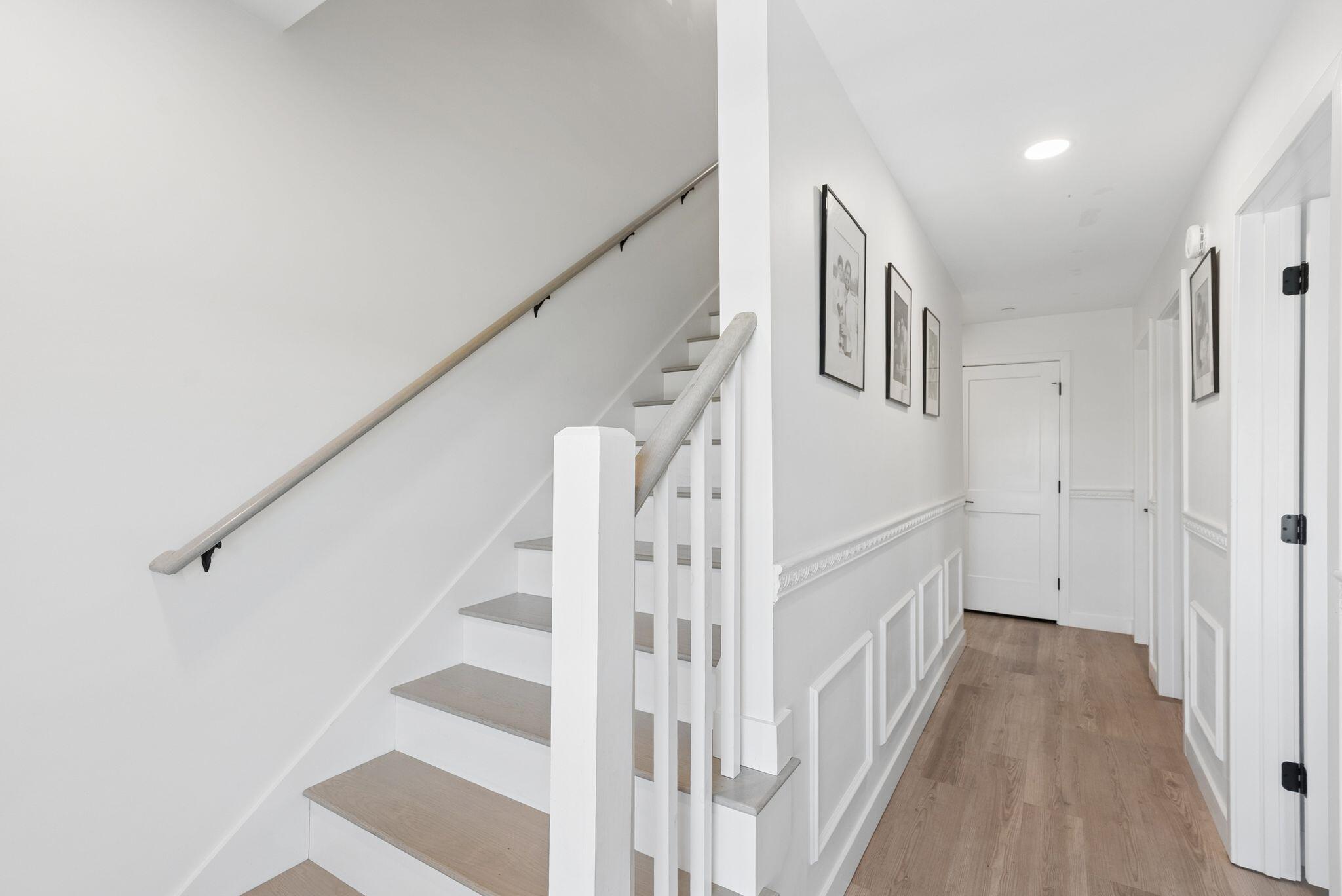 23 Frontrunner Way, Unit B1B Scarborough, ME 04074 - Photo 28 of 41 Hallway- Staircase to the 3rd Floor