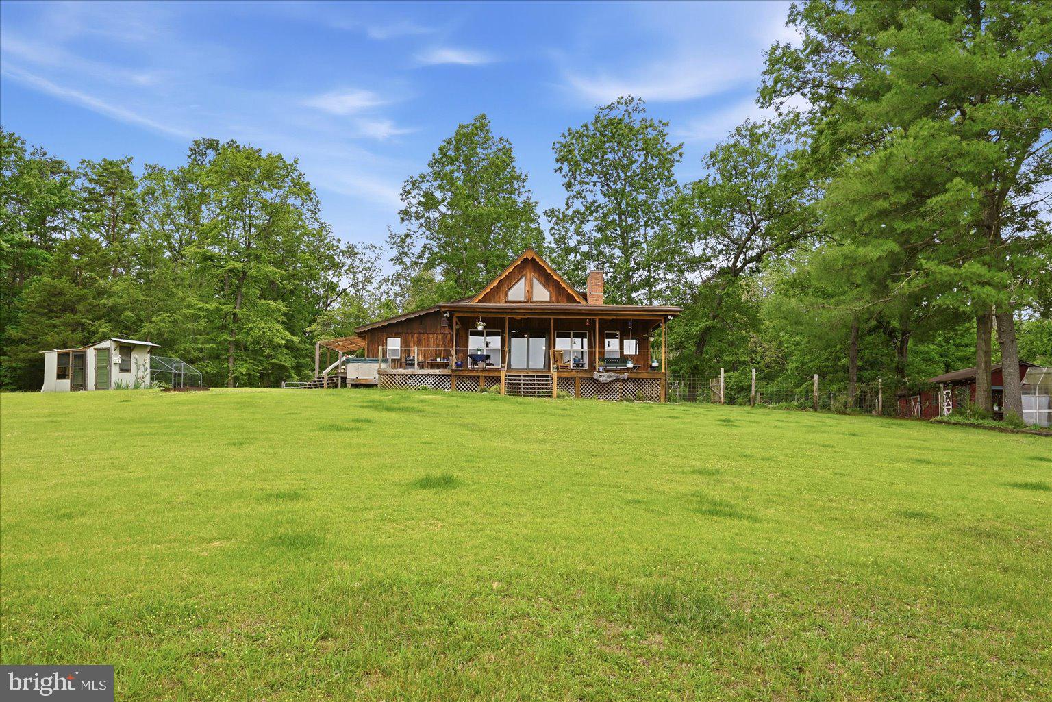 14636 Turner Road Fulks Run, VA 22830 - Photo 52 of 87 Charming cabin nestled in lush greenery.