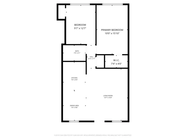 a picture of a bench in front of a window