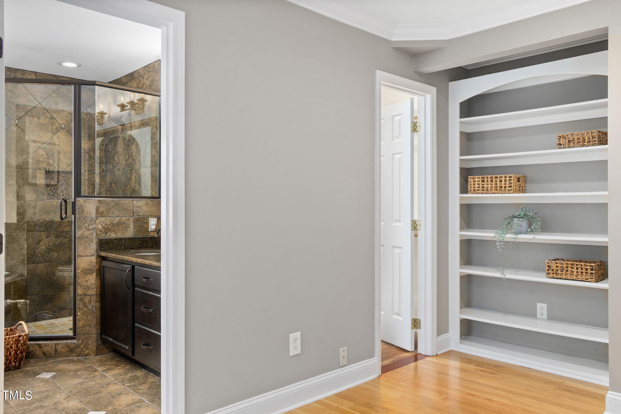 8673 Harps Mill Road Raleigh, NC 27615 - Photo 20 of 38 a view of storage and utility room in empty room