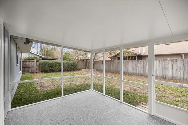 a view of outdoor space with backyard