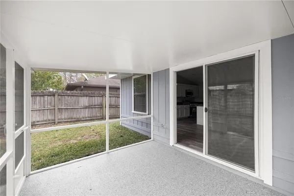a view of outdoor space with balcony