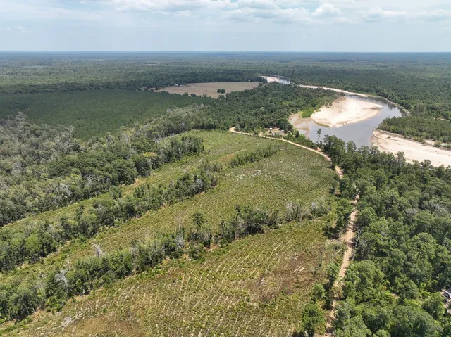 a view of a lake with a mountain