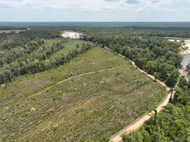 a view of a green field