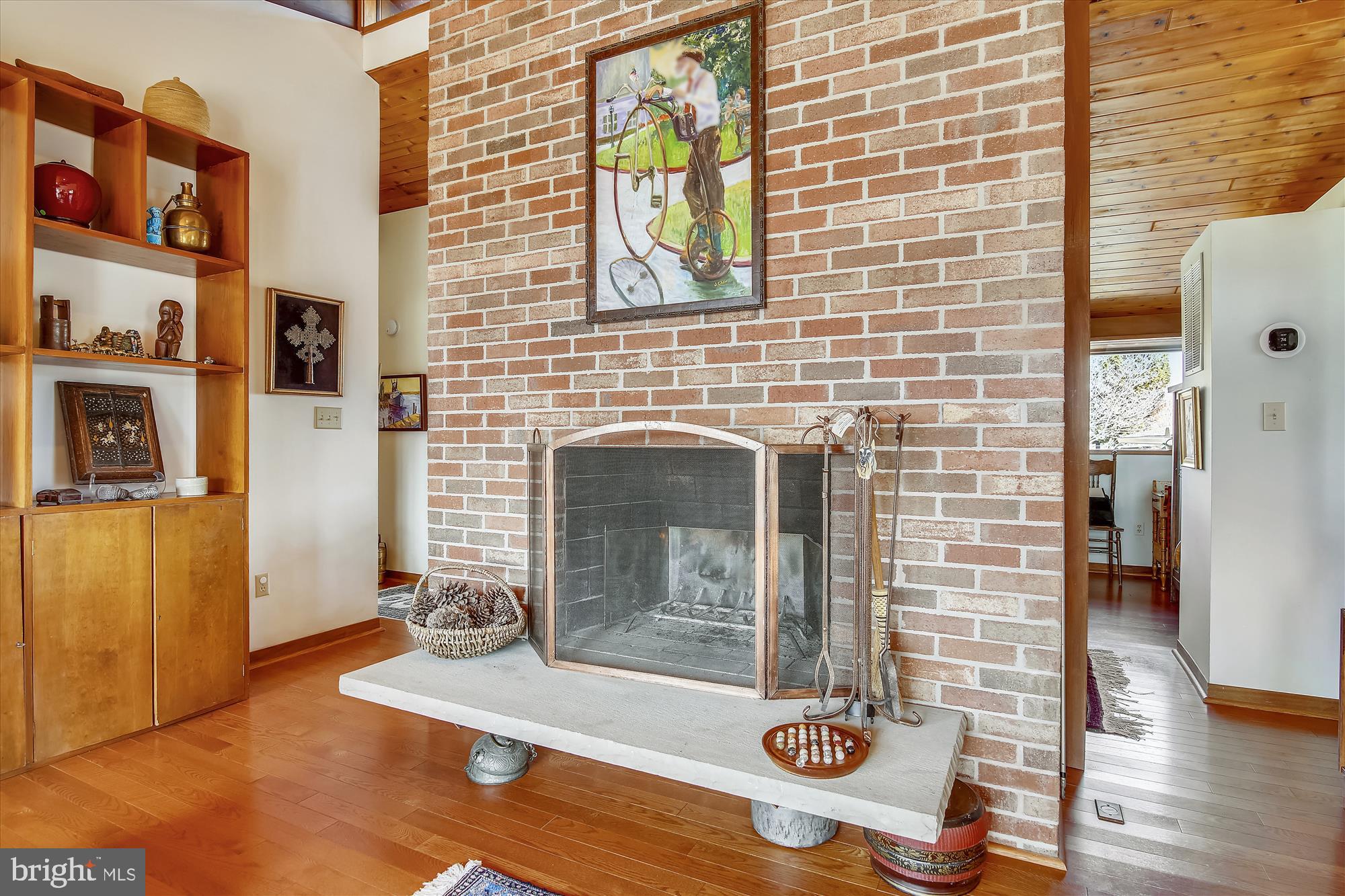 9024 Fletchers Mill Road Marshall, VA 20115 - Photo 21 of 57 Lovely large fireplace