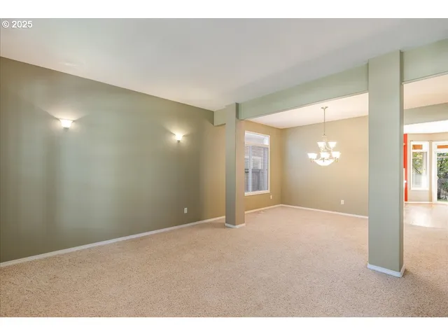 a view of empty room