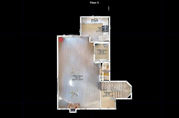 a picture of floor plan