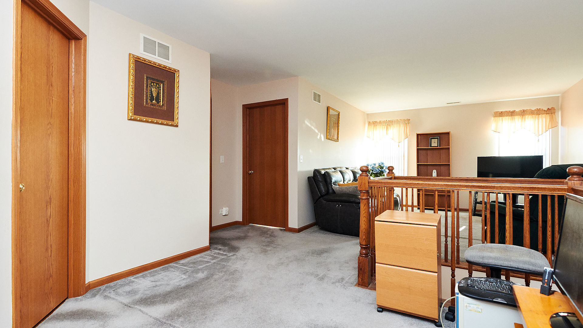 1989 West Cobblestone Road, Unit 1989 Romeoville, IL 60446 - Photo 19 of 51 a bedroom with furniture and a window