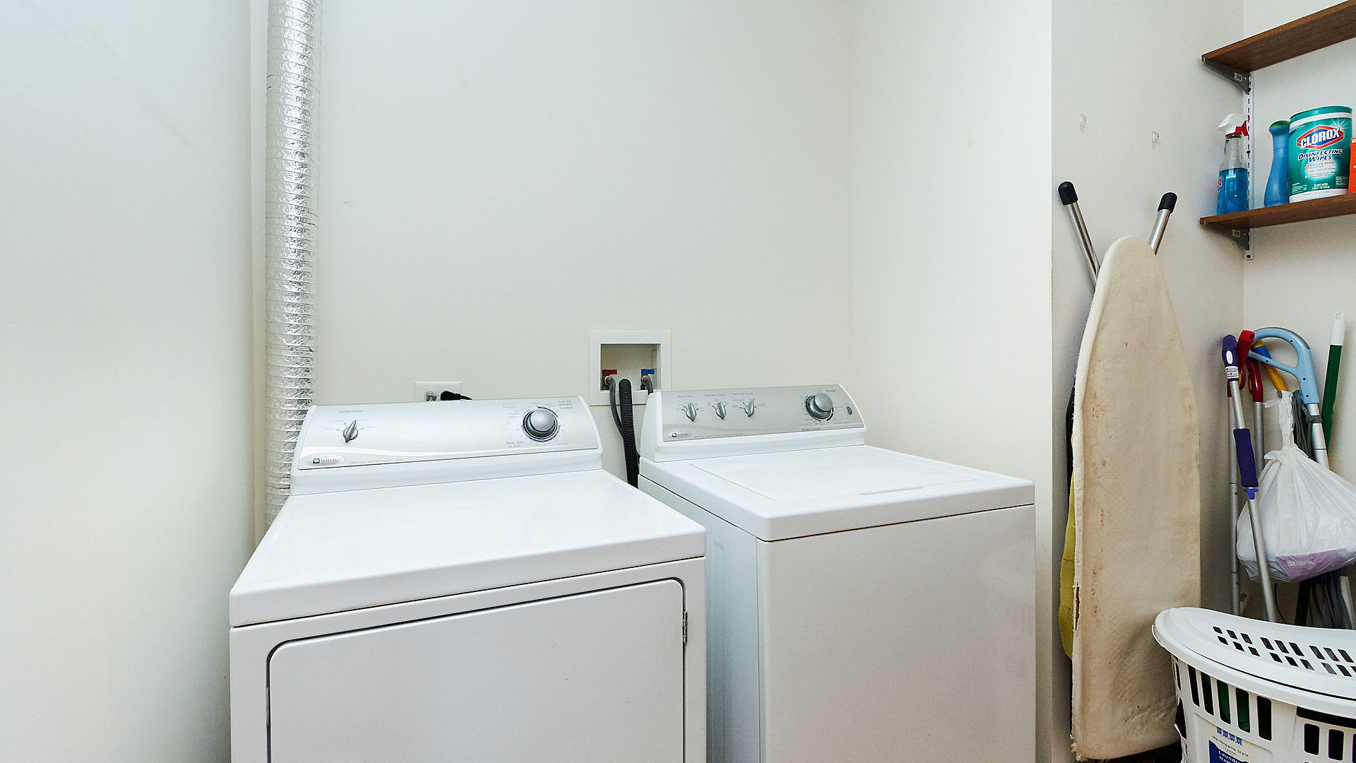 1989 West Cobblestone Road, Unit 1989 Romeoville, IL 60446 - Photo 33 of 51 a utility room with dryer and washer