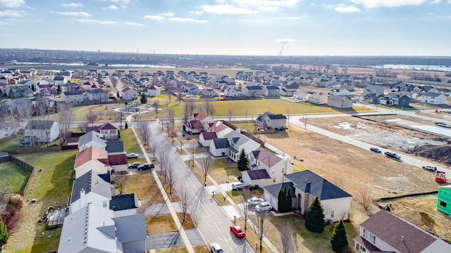 1989 West Cobblestone Road, Unit 1989 Romeoville, IL 60446 - Photo 44 of 51 an aerial view of a city