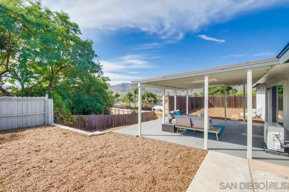 10110 Strathmore Drive Santee, CA 92071 - Photo 27 of 45 a view of a backyard with sitting area