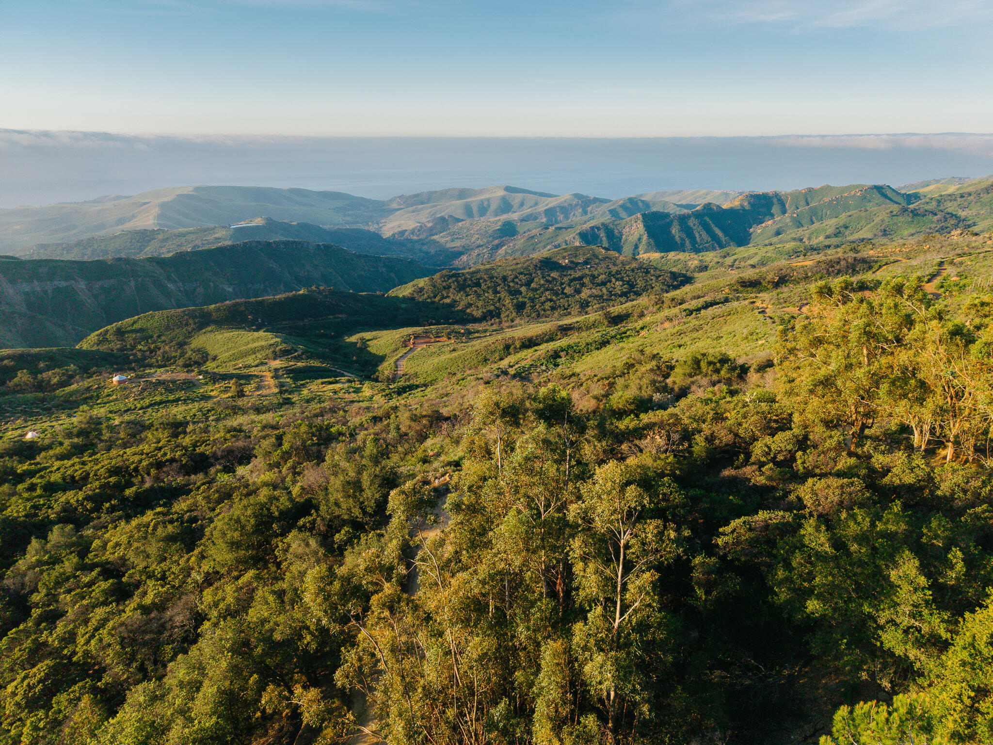 2111 Refugio Road Goleta, CA 93117 - Photo 16 of 22 an aerial view of mountain with beach