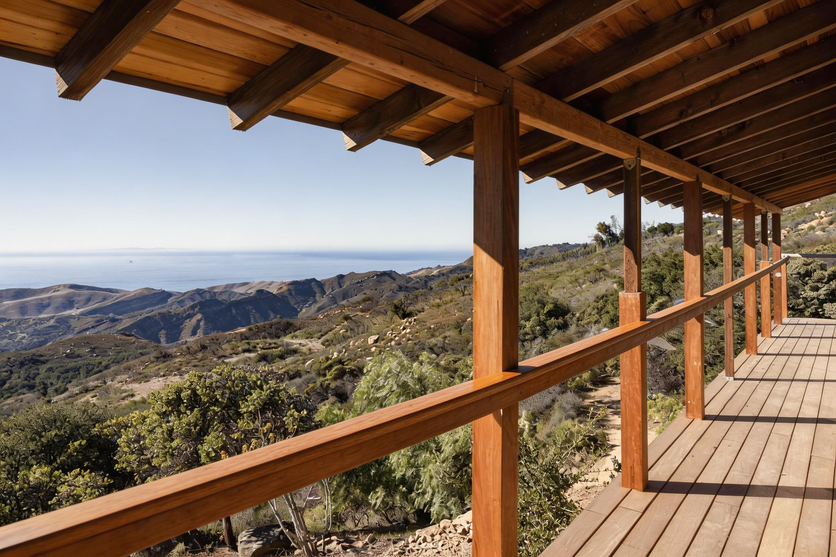 2111 Refugio Road Goleta, CA 93117 - Photo 2 of 22 a view of sky from a balcony