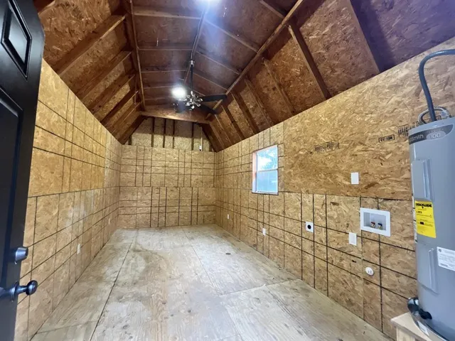 a view of parking garage