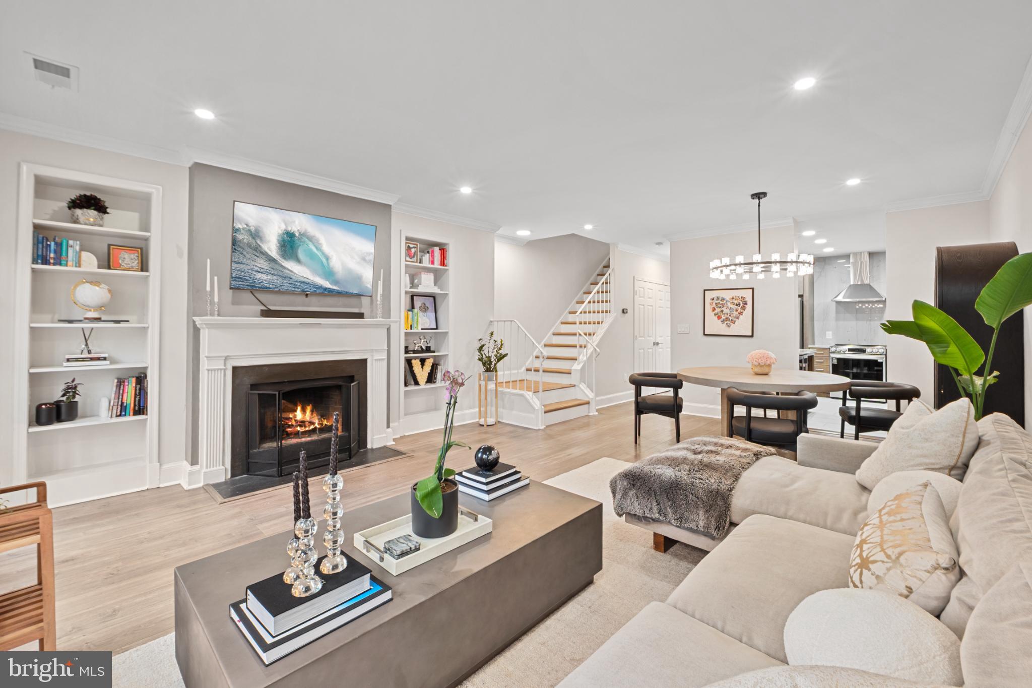 Modern elegance meets cozy comfort.