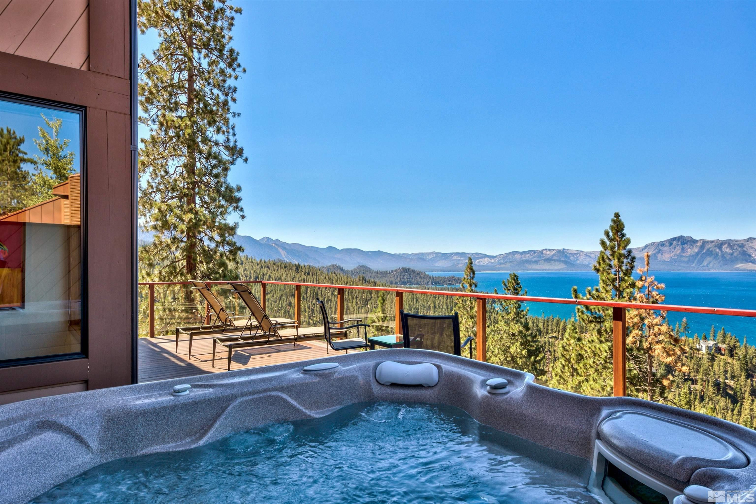 319 Pheasant Drive Glenbrook, NV 89413 - Photo 21 of 40 a view of a balcony with chairs