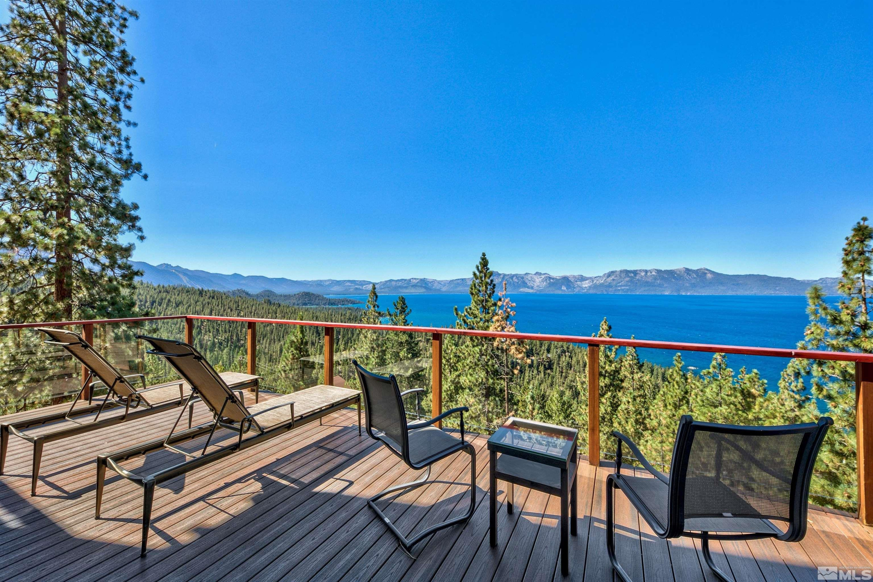 319 Pheasant Drive Glenbrook, NV 89413 - Photo 38 of 40 a view of a chairs and table on the terrace