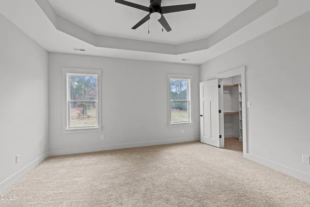 a view of a room with closet