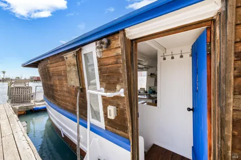 a view of balcony and hallway