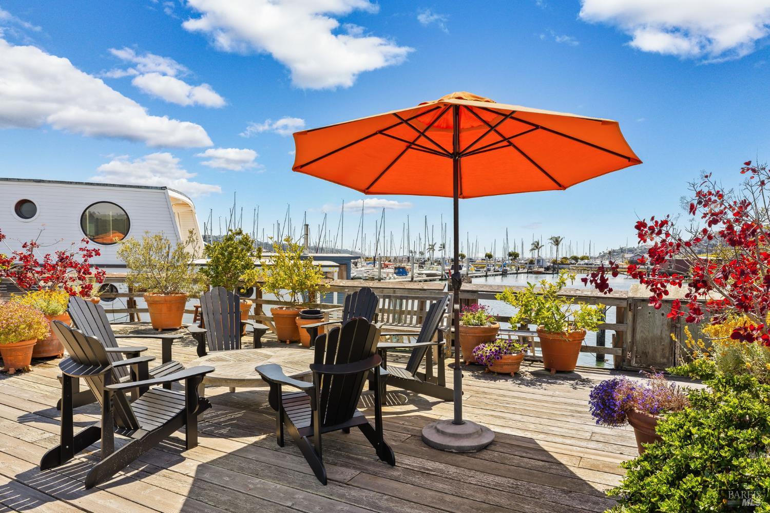 12 South 40 Dock Sausalito, CA 94965 - Photo 18 of 21 an outdoor space with furniture
