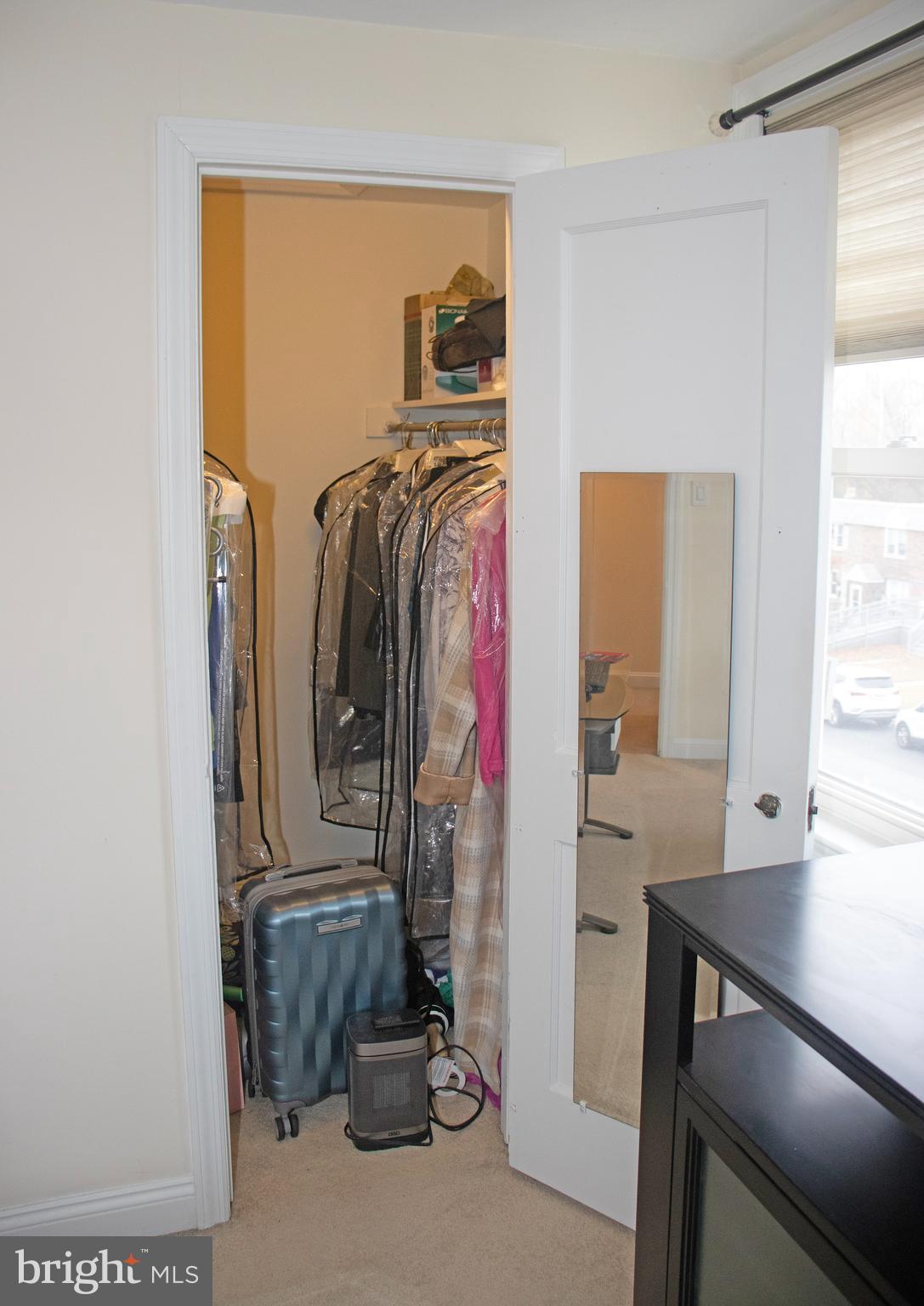 858 Fairfax Road Drexel Hill, PA 19026 - Photo 13 of 20 a view of walk in closet with clothes and shoes