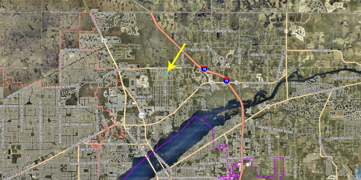 8355 Nault Road North Fort Myers, FL 33917 - Photo 5 of 8 a view of entryway with a front door