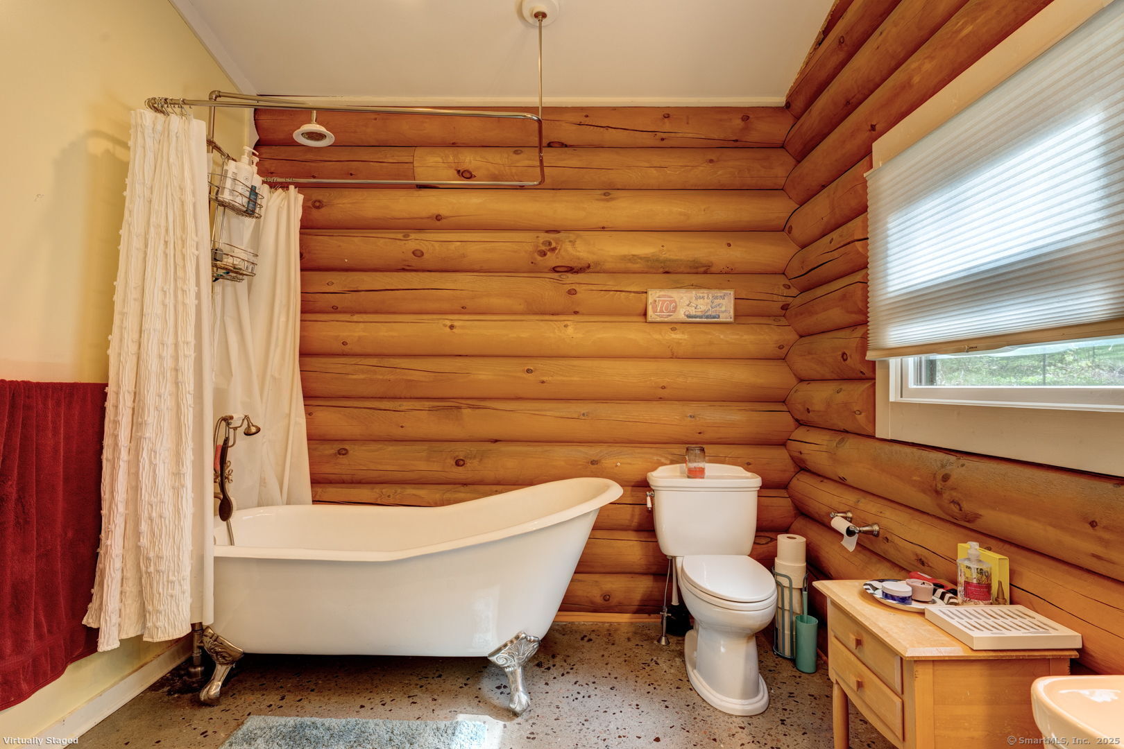 204 Old Blue Hills Road Durham, CT 06422 - Photo 18 of 24 a bathroom with a toilet and shower