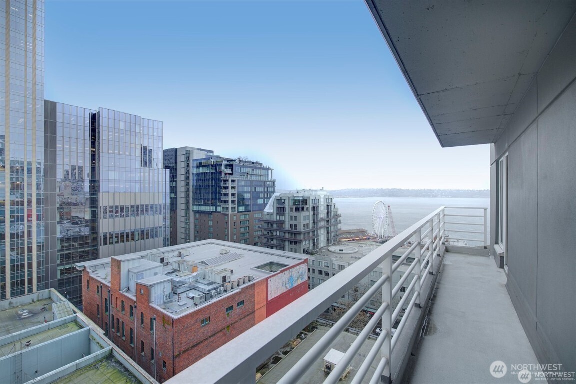 1415 2nd Avenue, Unit 1209 Seattle, WA 98101 - Photo 17 of 21 a view of a balcony