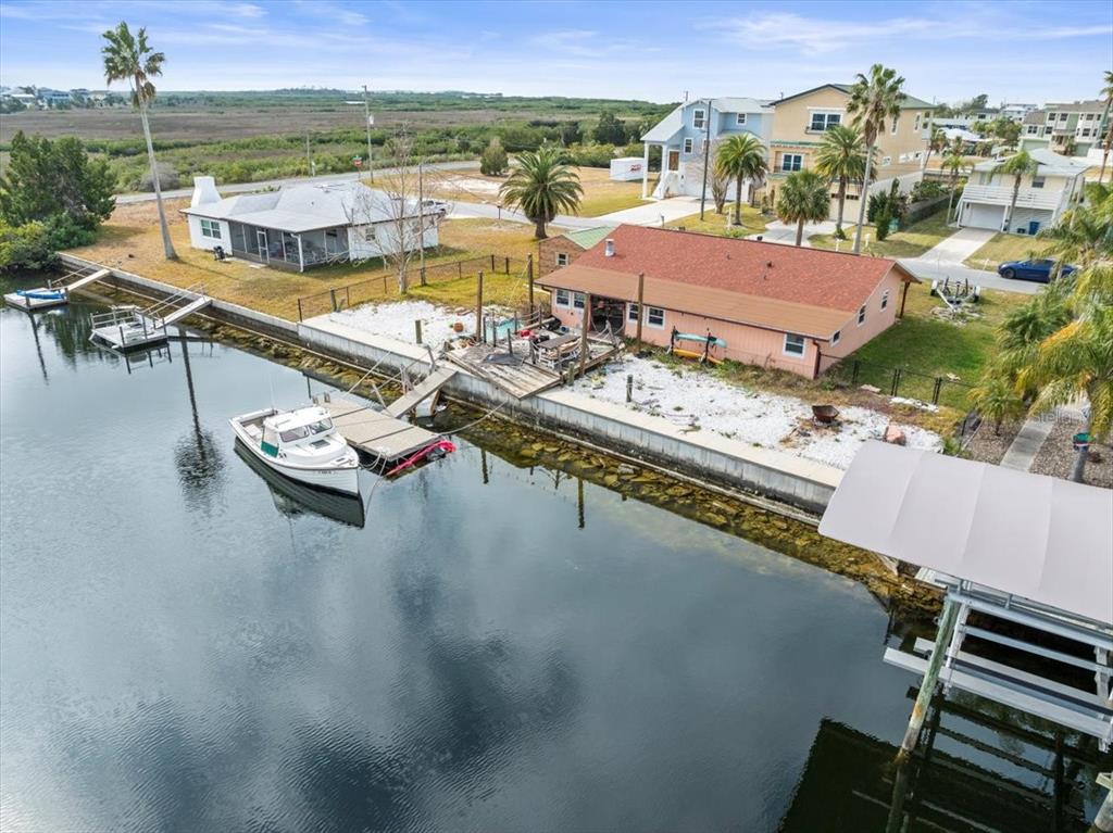 4102 Des Prez Court Hernando Beach, FL 34607 - Photo 14 of 52 a view of a city from a terrace