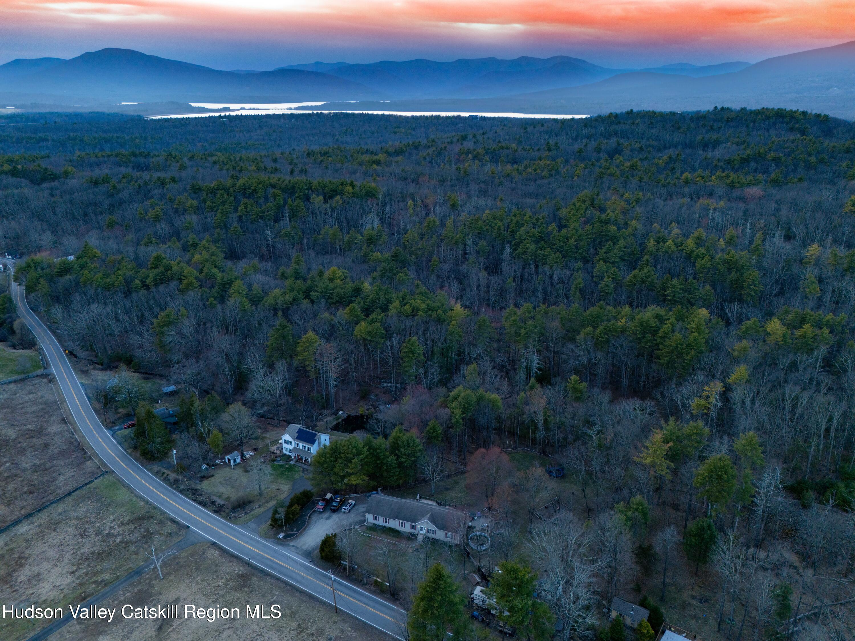310 Spillway Road West Hurley, NY 12491 - Photo 34 of 38 Drone Sunset 2