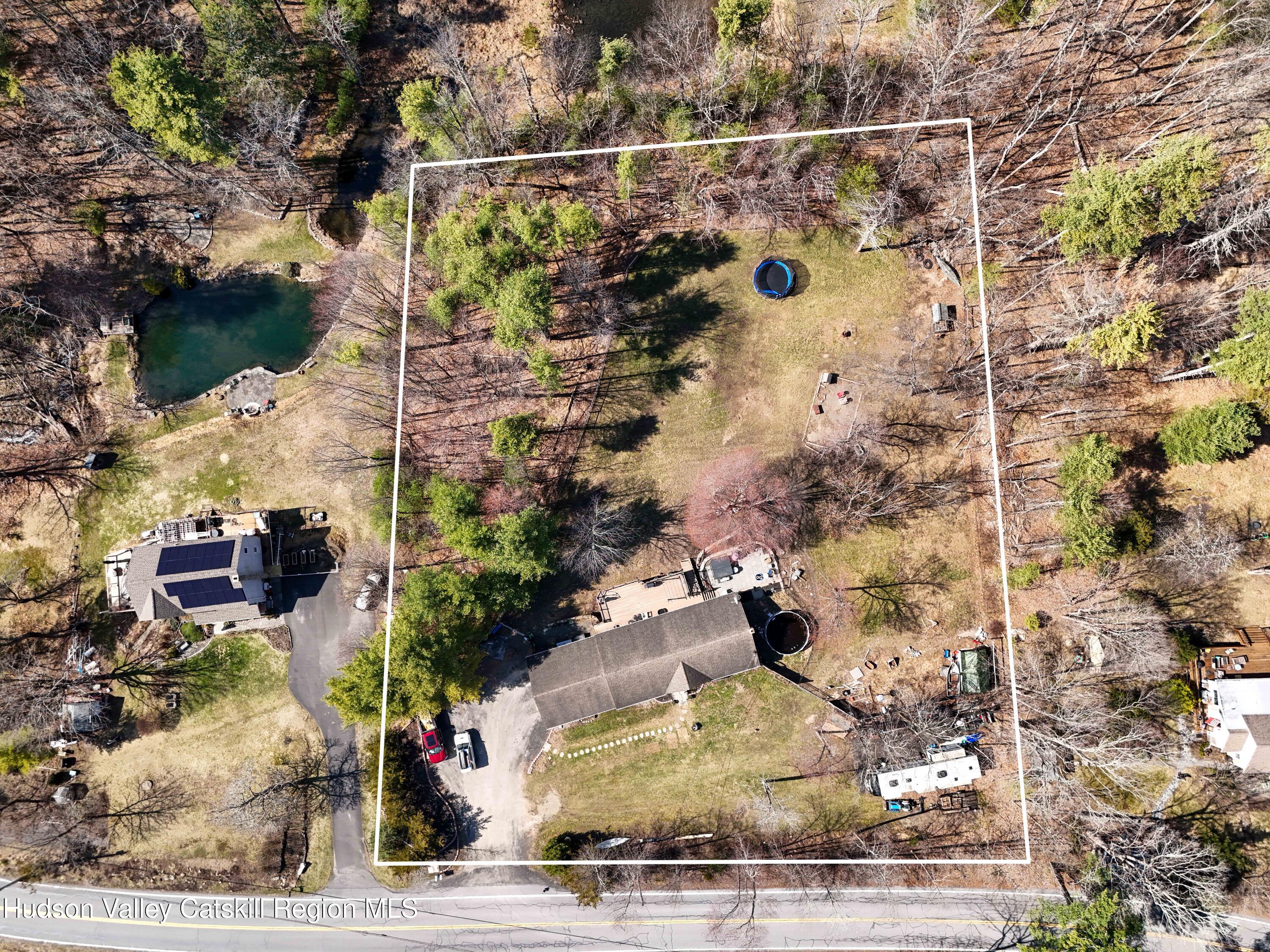 310 Spillway Road West Hurley, NY 12491 - Photo 35 of 38 Lot Lines Birds Eye