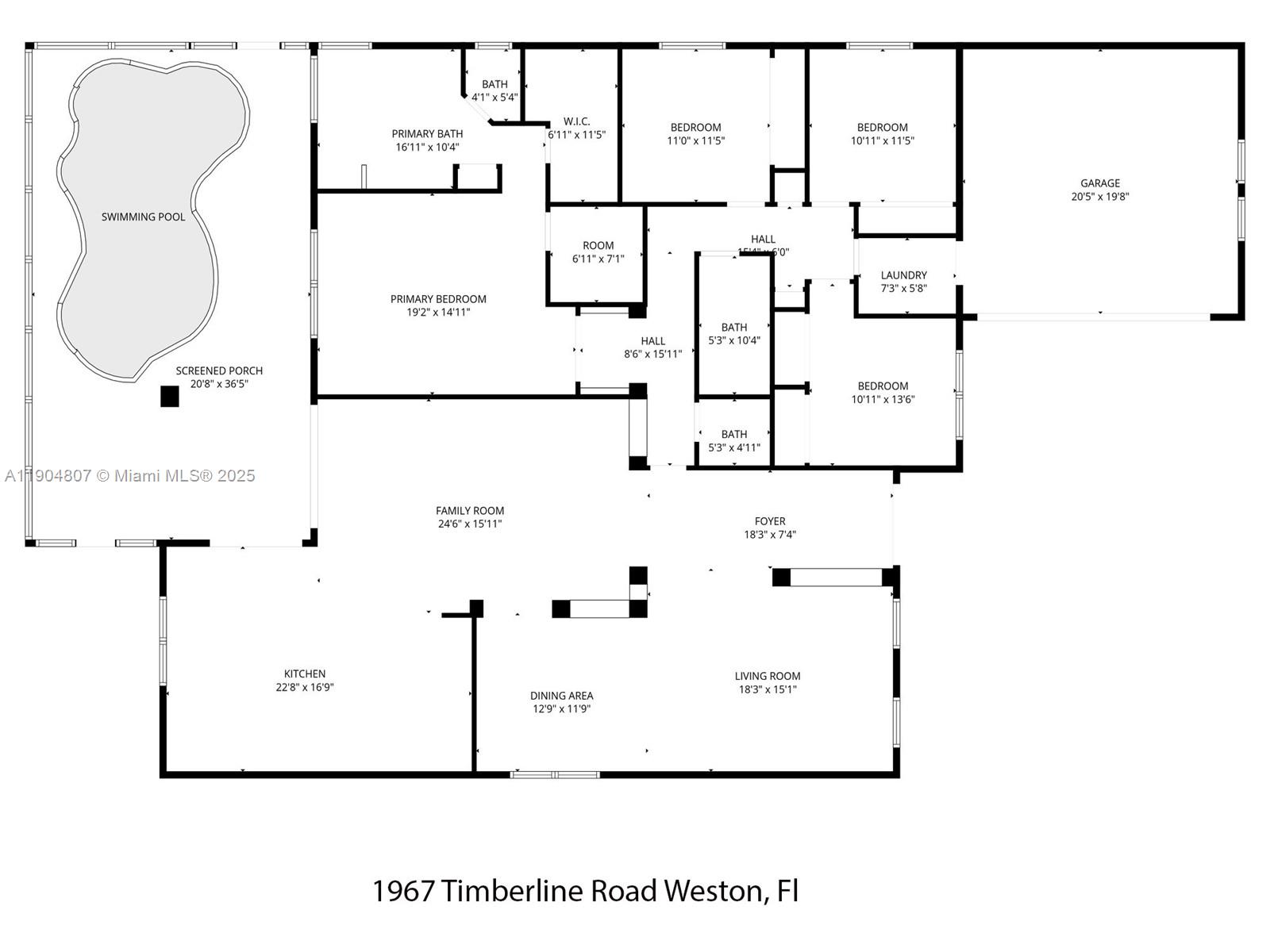 1967 Timberline Road Weston, FL 33327 - Photo 56 of 56 a picture of a room