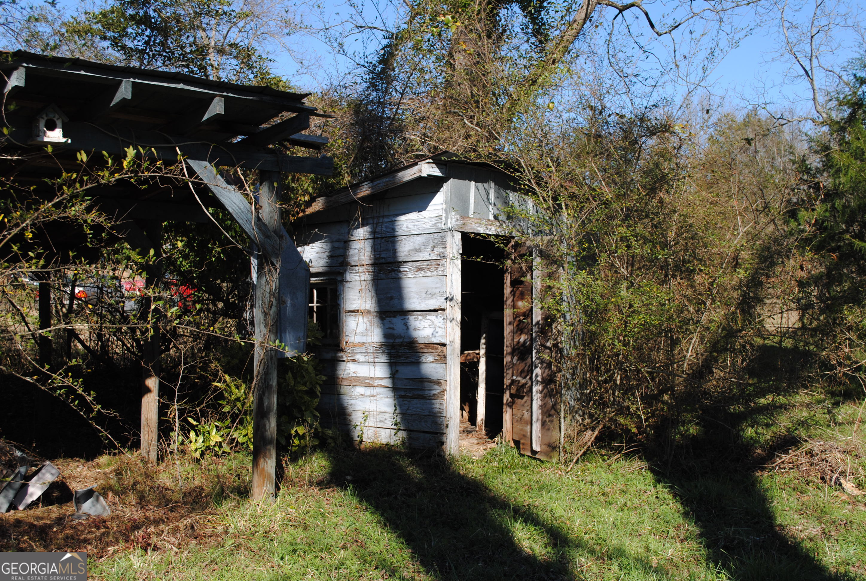 9822 Jones Street Sparta, GA 31087 - Photo 42 of 52 a backyard of a house with lots of green space