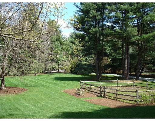 4 Claybrook Road Dover, MA 02030 - Photo 3 of 22 a park view with a bench