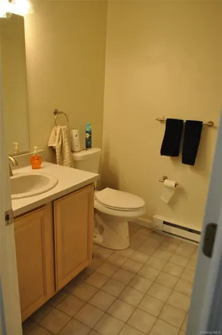 a living room with furniture rug and window
