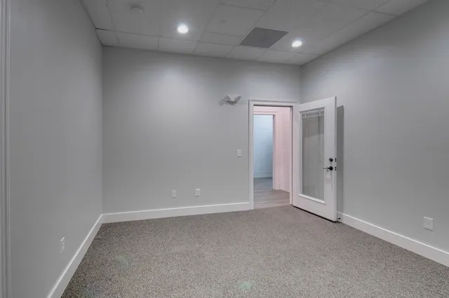 a view of empty room