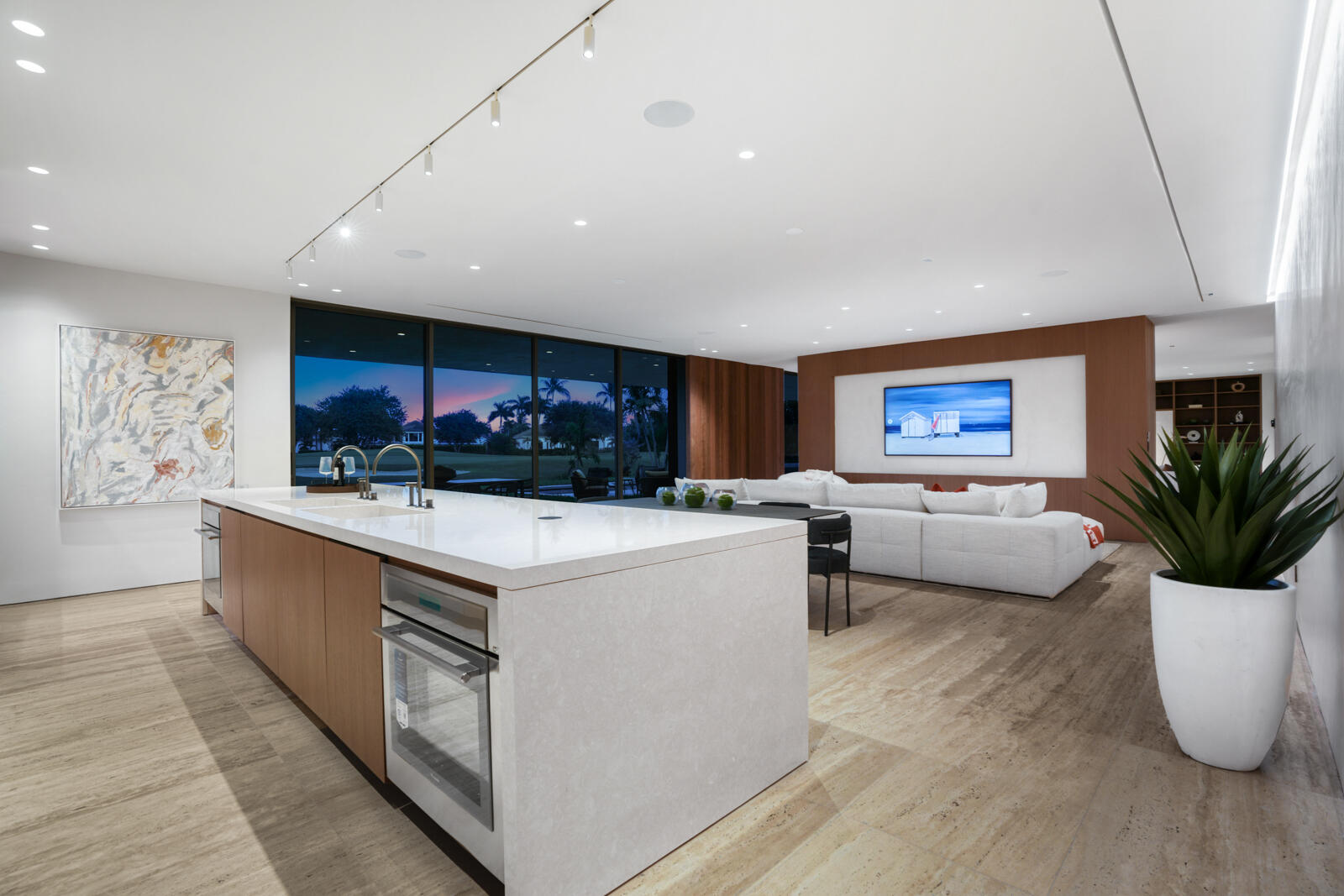 7859 Mandarin Drive Boca Raton, FL 33433 - Photo 14 of 75 Twilight kitchen area